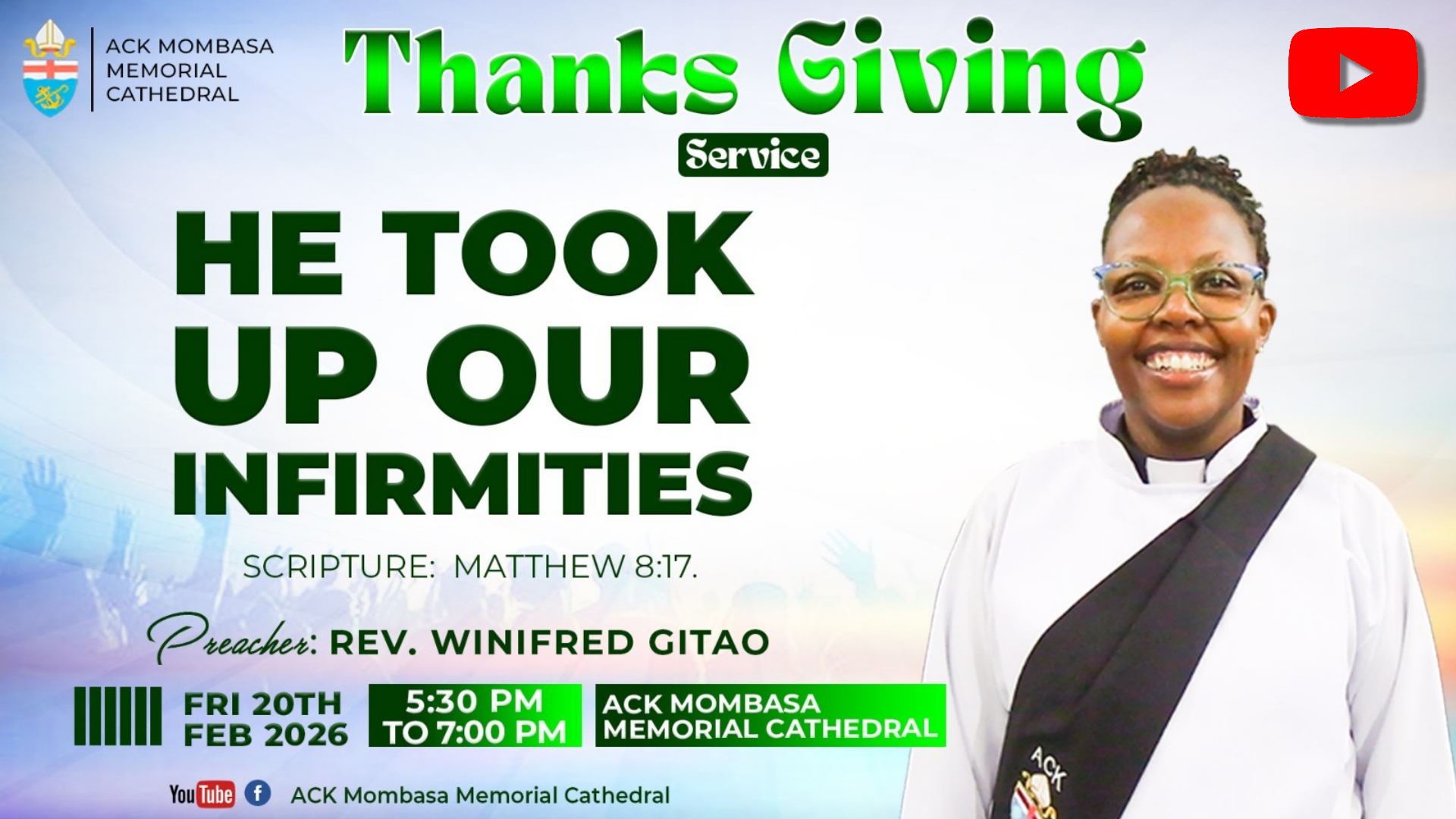 HE TOOK UP OUR INFIRMITIES